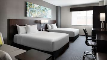 Ropa de cama hipoalergénica y escritorio