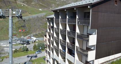 Economical studio for 3 in the heart of Les Menuires