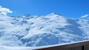 Vue depuis lâhĂ©bergement