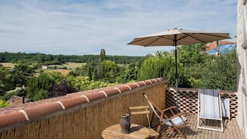Standaard tweepersoonskamer (Rocamadour) | Terras