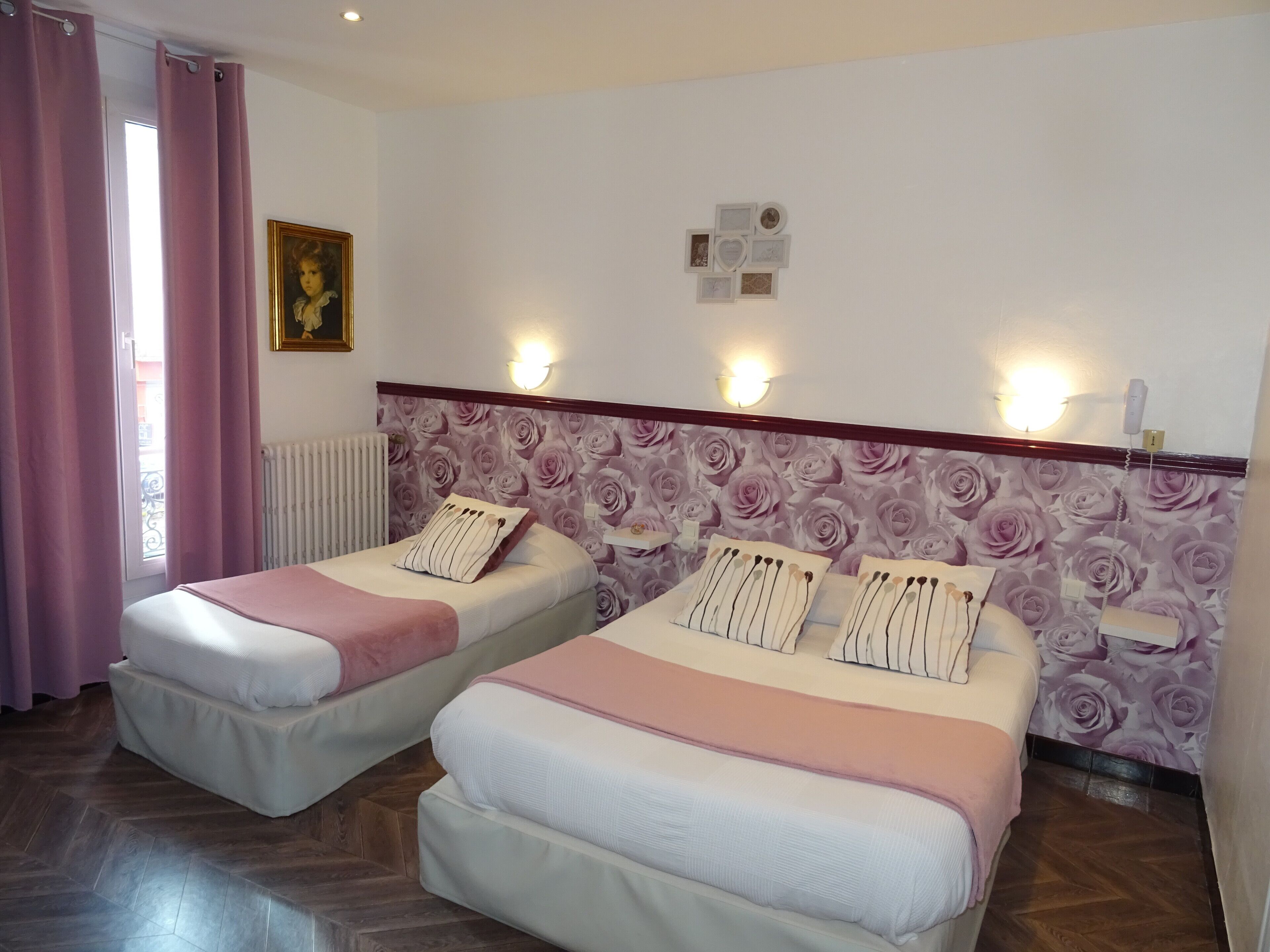 comfort triple room, multiple beds, non smoking, garden view | individually decorated, individually furnished, desk, blackout curtains