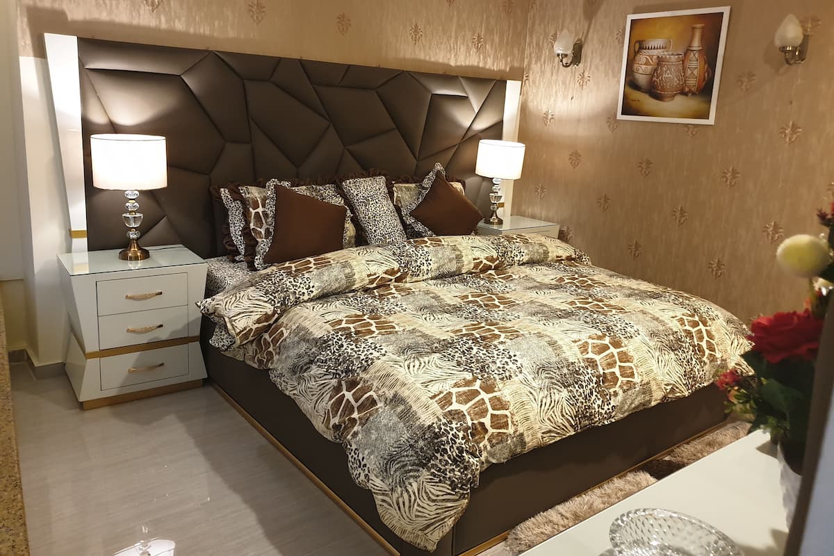 2 chambres, draps en coton égyptien, literie de qualité supérieure