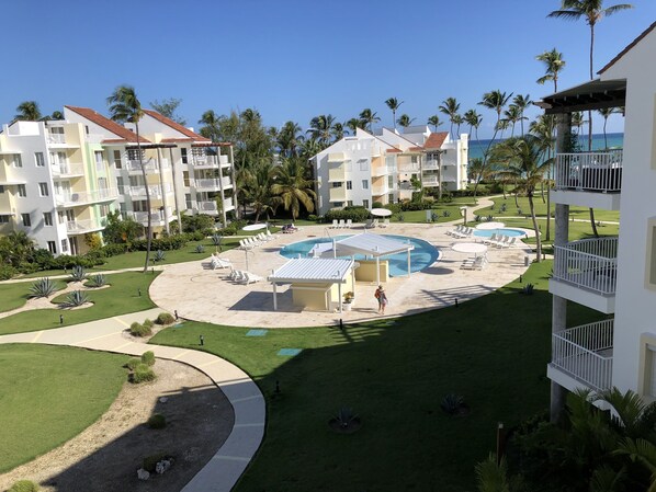 Doppia Deluxe, 1 letto king, accessibile ai disabili | Vista balcone