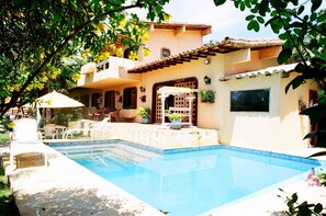 Una piscina climatizada