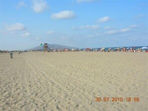 Platja a a prop i gandules de platja