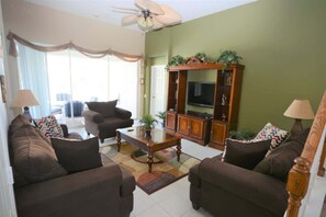 LCD TV, video games, DVD player, foosball - Disney Magic Awaits: 5-BDRM, 3-Suites, Pool, Upgraded Perks,  and Tile Flooring! (Kissimmee)