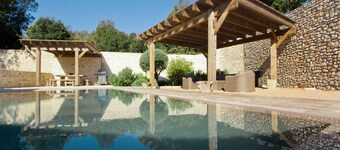 Character villa in Bonifacio stone-heated swimming pool-