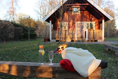 Hus LIA lake, boat, fireplace, WiFi, fishing license, bicycles, Bathe, top Ausst'g