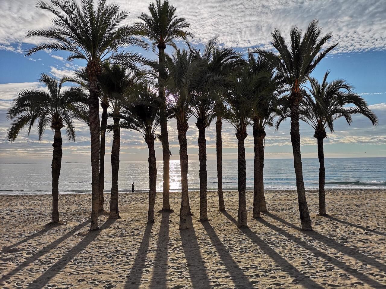 Beach nearby, sun-loungers
