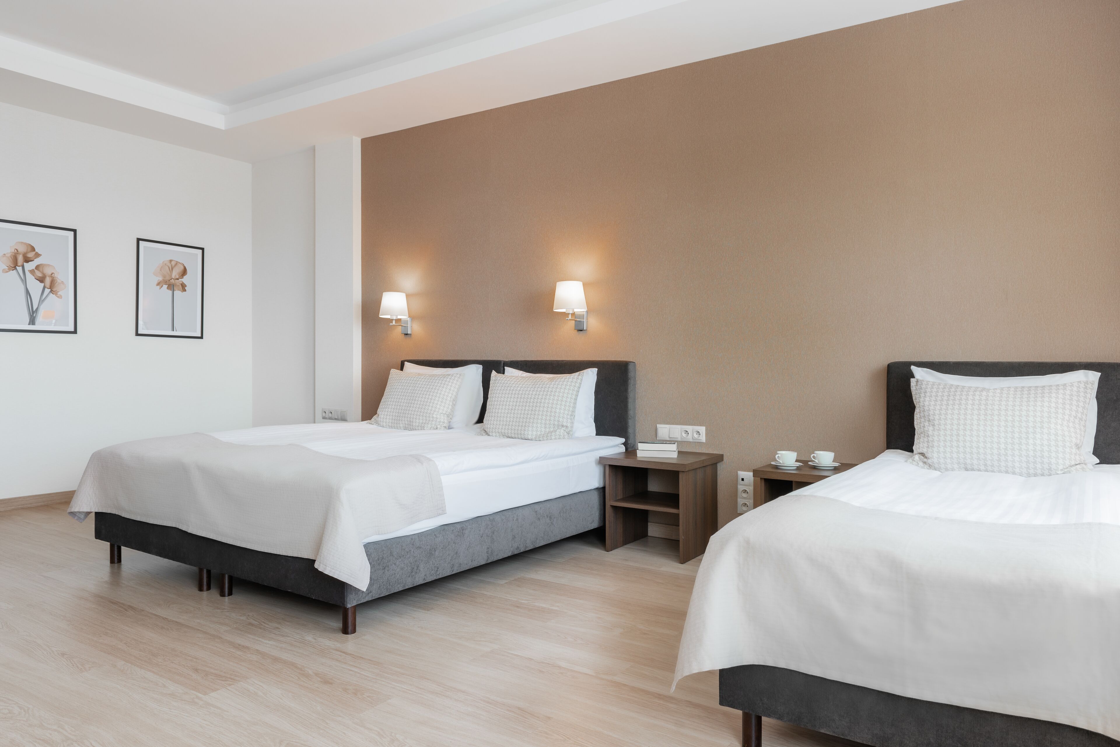 premium triple room, city view | desk, laptop workspace, free wifi, bed sheets