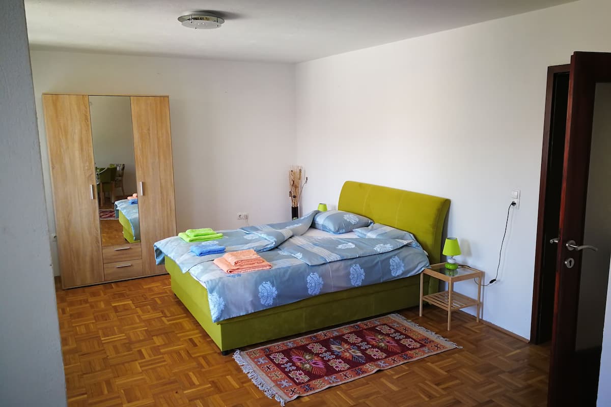 Appartement Deluxe, 2 chambres, balcon, vue montagne