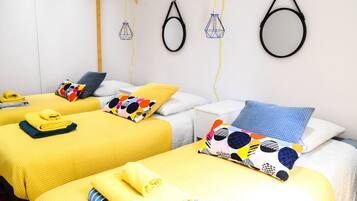 3 bedrooms, desk, soundproofing, iron/ironing board