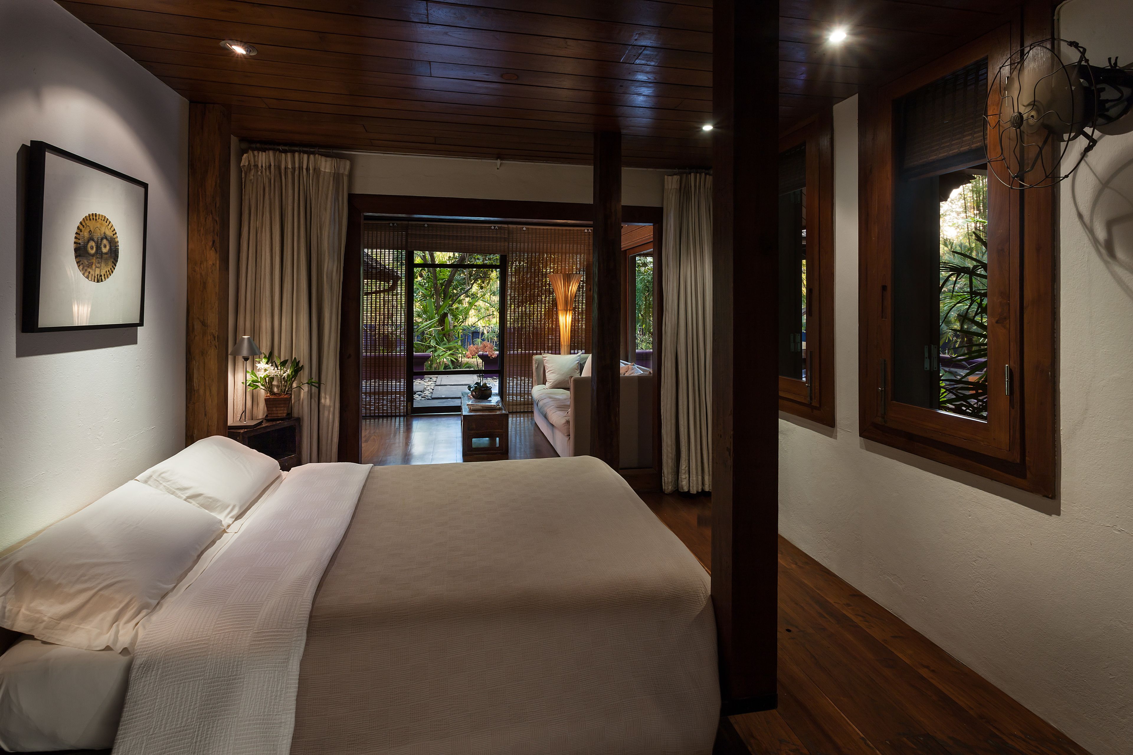 Luxury Pool Villa, 4 Bedrooms | Seprai Frette Italia, seprai premium, selimut bulu angsa, dan brankas