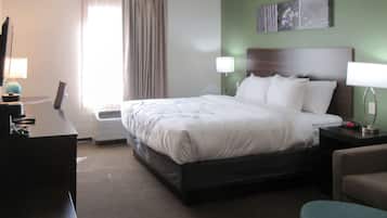 Schreibtisch, kostenloses WLAN, BettwÀsche