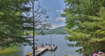 On The Water........rustic Elegance........sweeping Mountain Views