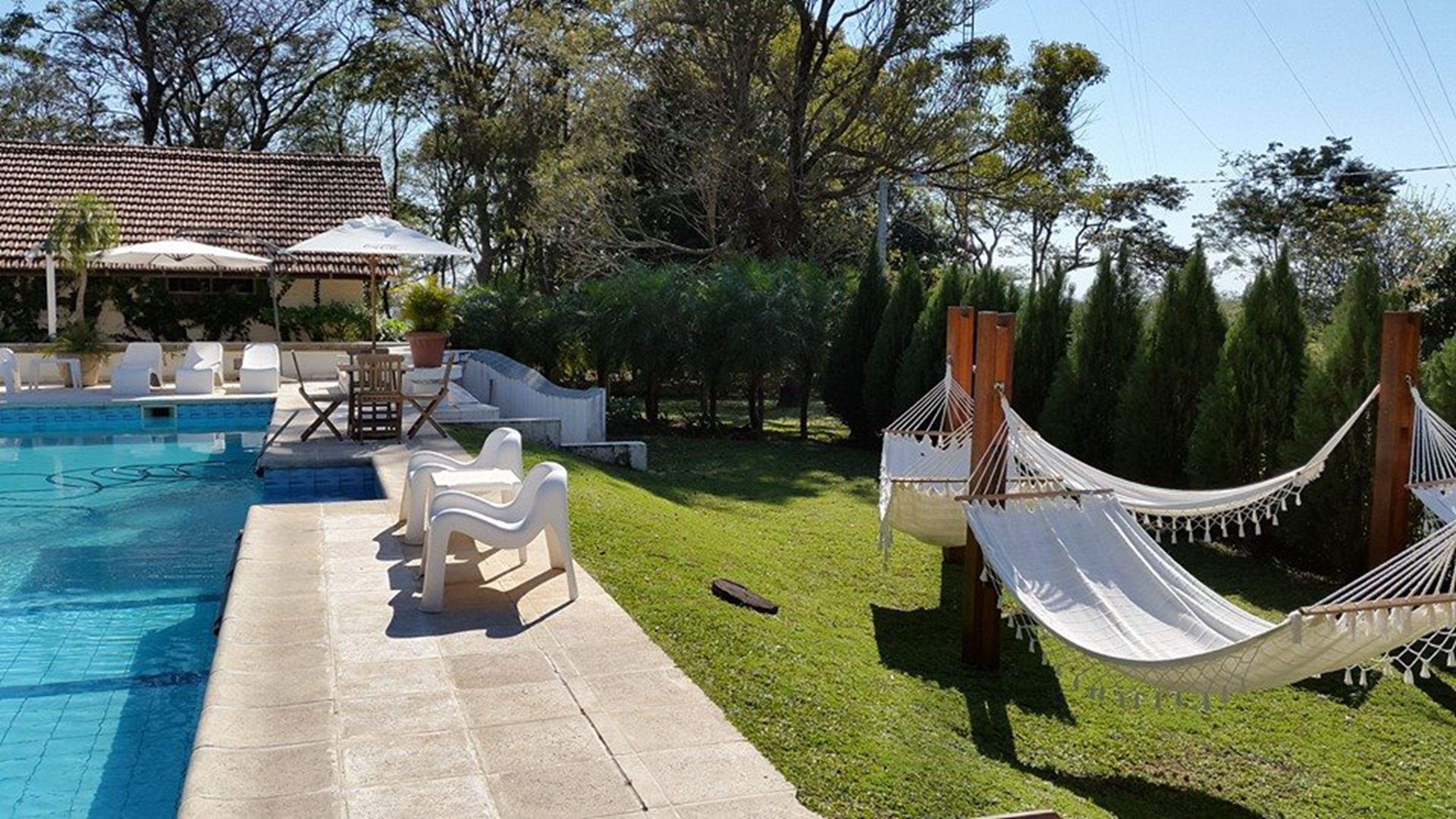 Alberca al aire libre 