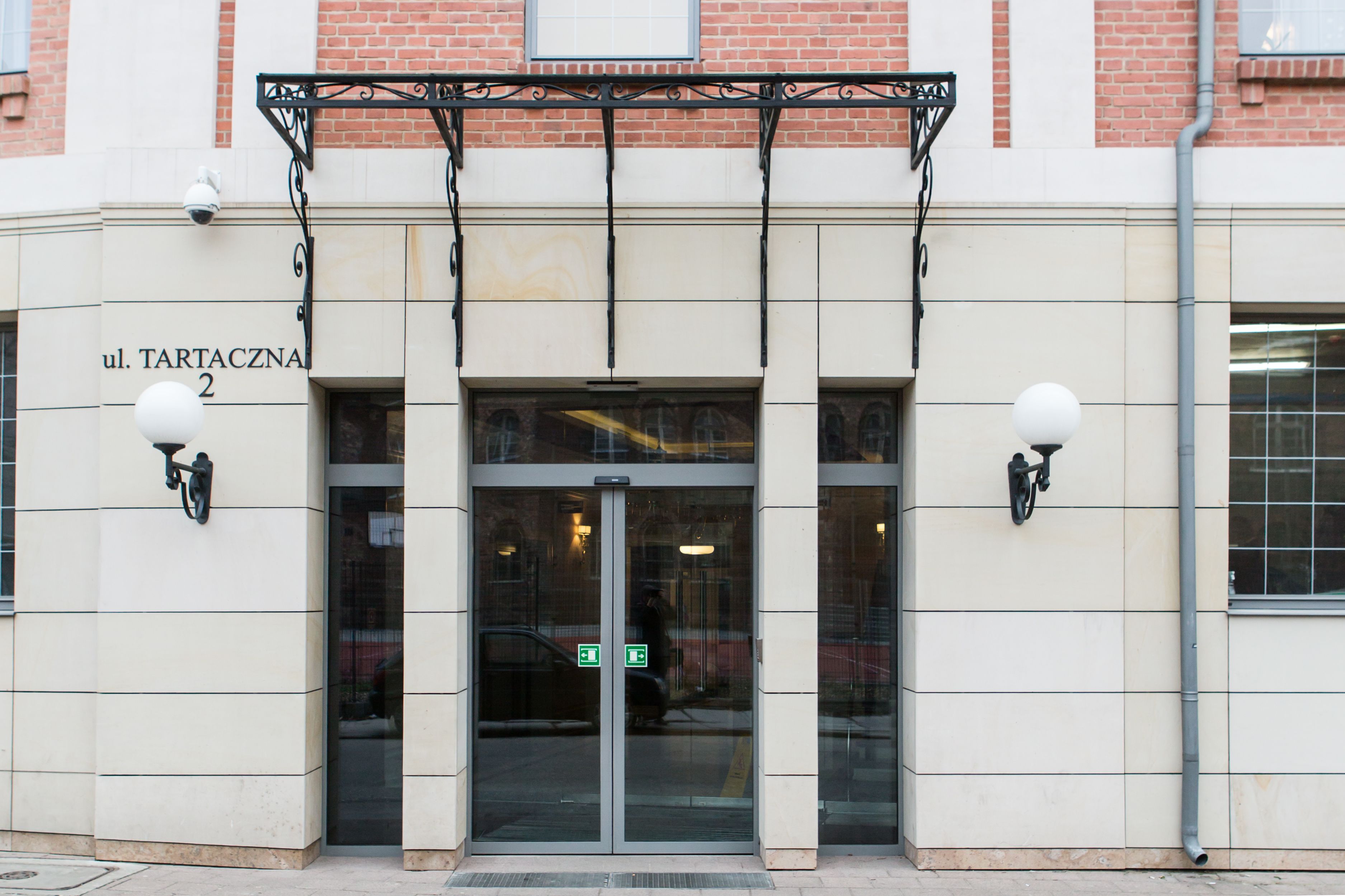 Entrée de l’hébergement