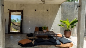Lobby sitting area - Casa Macarena (Tulum)