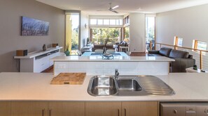Microwave, oven, stovetop, dishwasher - South Shores Villa 52 - South Shores Normanville (NORMANVILLE)