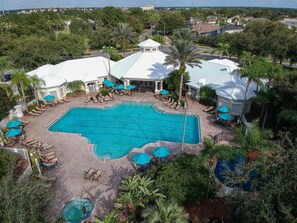 Pool - 3 Bedroom Resort Style Condo, 3 Miles to Disney!
 (Kissimmee)