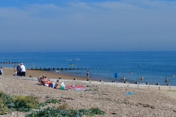 Beach nearby, sun-loungers