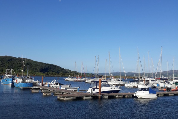 View of Fahan Marina from apartment