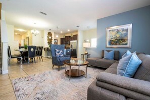 TV, DVD player, stereo, offices - Family Friendly 5Bd Home Close to Disney 4849 (Kissimmee)