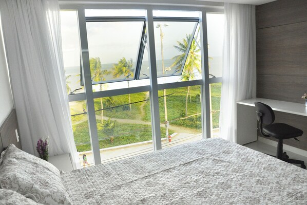 1 bedroom, blackout curtains, iron/ironing board, WiFi
