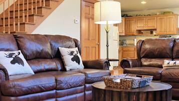 Télévision, cheminée