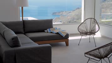 Smart-TV, Kamin, DVD-Player, Stereoanlage