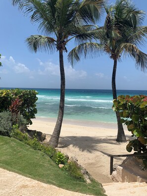 Am Strand, Strandtücher