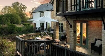 Cornerstone Lower Mill Estate Cotswolds Spa pools lakes water sports nature a/c