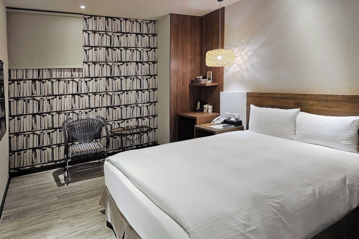 Standard Double Room, No Windows | Desk, blackout drapes, iron/ironing board, free WiFi