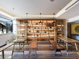 Sala de estar en el lobby