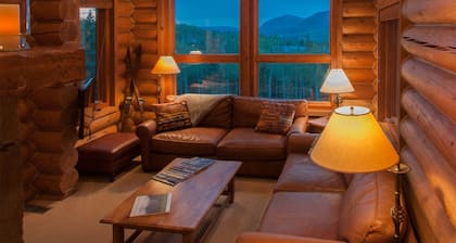 4 BR Mountain Village Luxury Log Home w / Great Views - 10 personnes, Ski-In Ski-Out