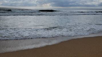 En la playa