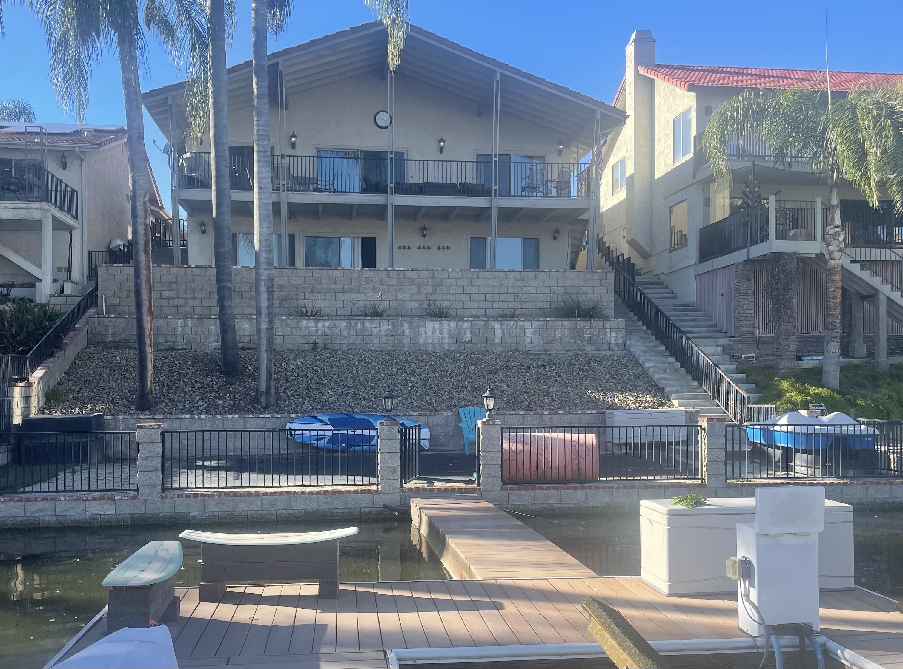 Beautiful waterfront home with dock in Canyon Lake, CA