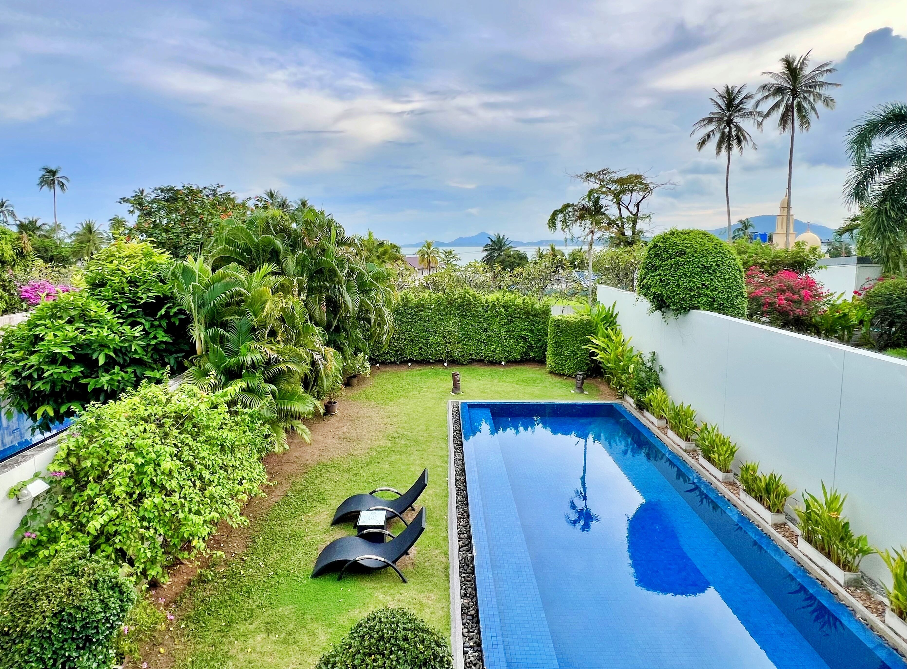 Deluxe Villa, 2 Bedrooms, Private Pool | Beach/ocean view