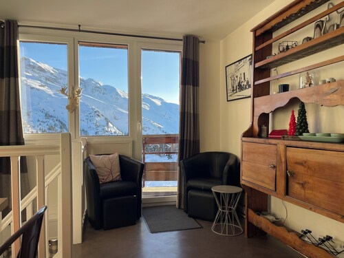 Triplex apartment 60m2, 5 rooms, sleeps 8, south facing, AVORIAZ