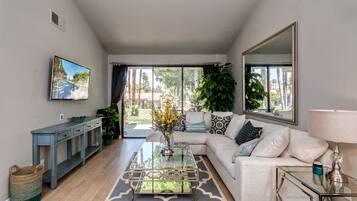 Téléviseur connecté, lecteur de DVD, livres