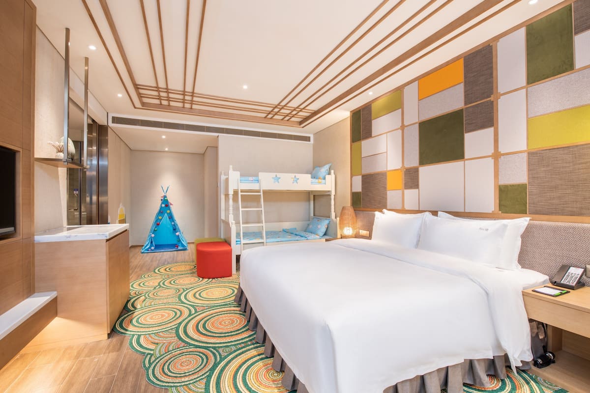 Habitación Premium, 1 cama King size (Kids Theme) | Minibar, caja de seguridad en la habitación y insonorización