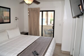 1 bedroom, iron/ironing board, Internet, bed sheets