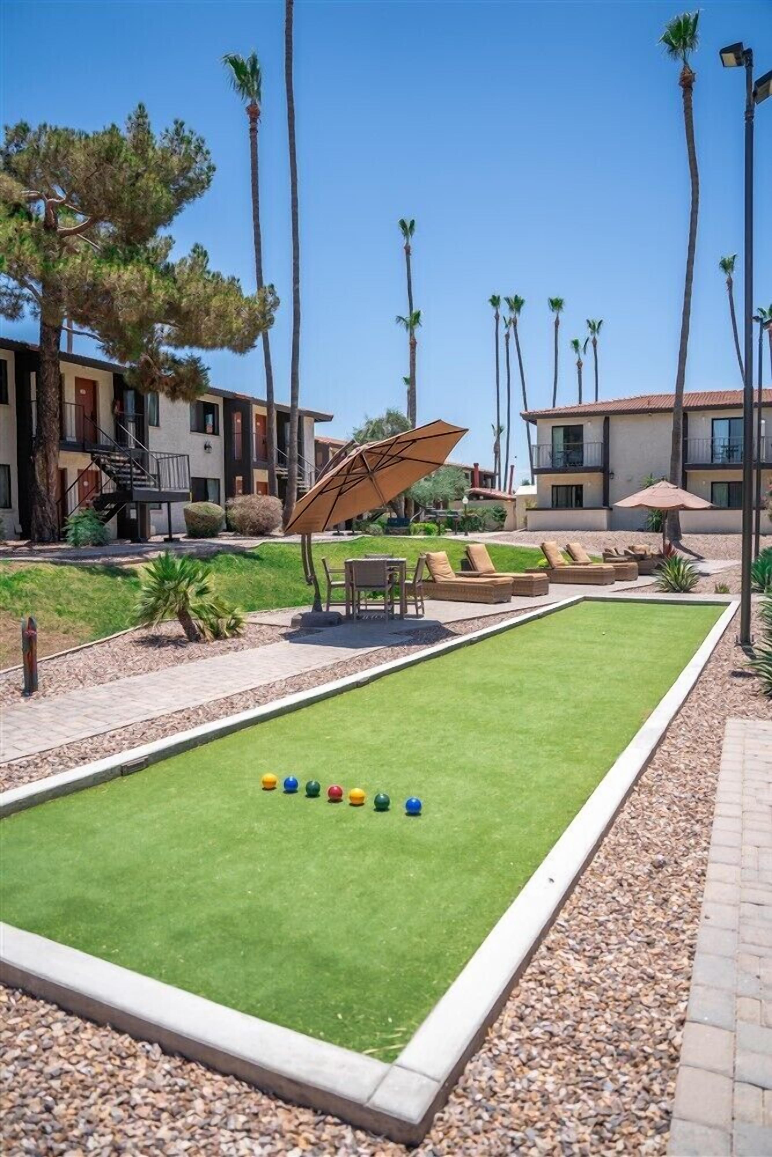 Terrain de l’hébergement 