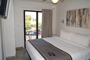 1 bedroom, iron/ironing board, Internet, bed sheets