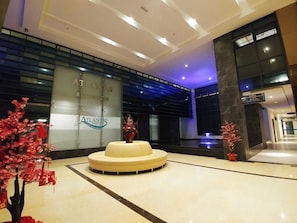 Sala de estar en el lobby