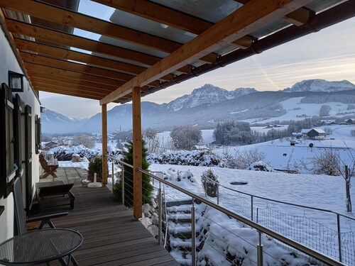 Ferienwohnung Fegg, 33m², EG, 1 Schlafzimmer, Terrasse, Sat-TV, 2 Pers.