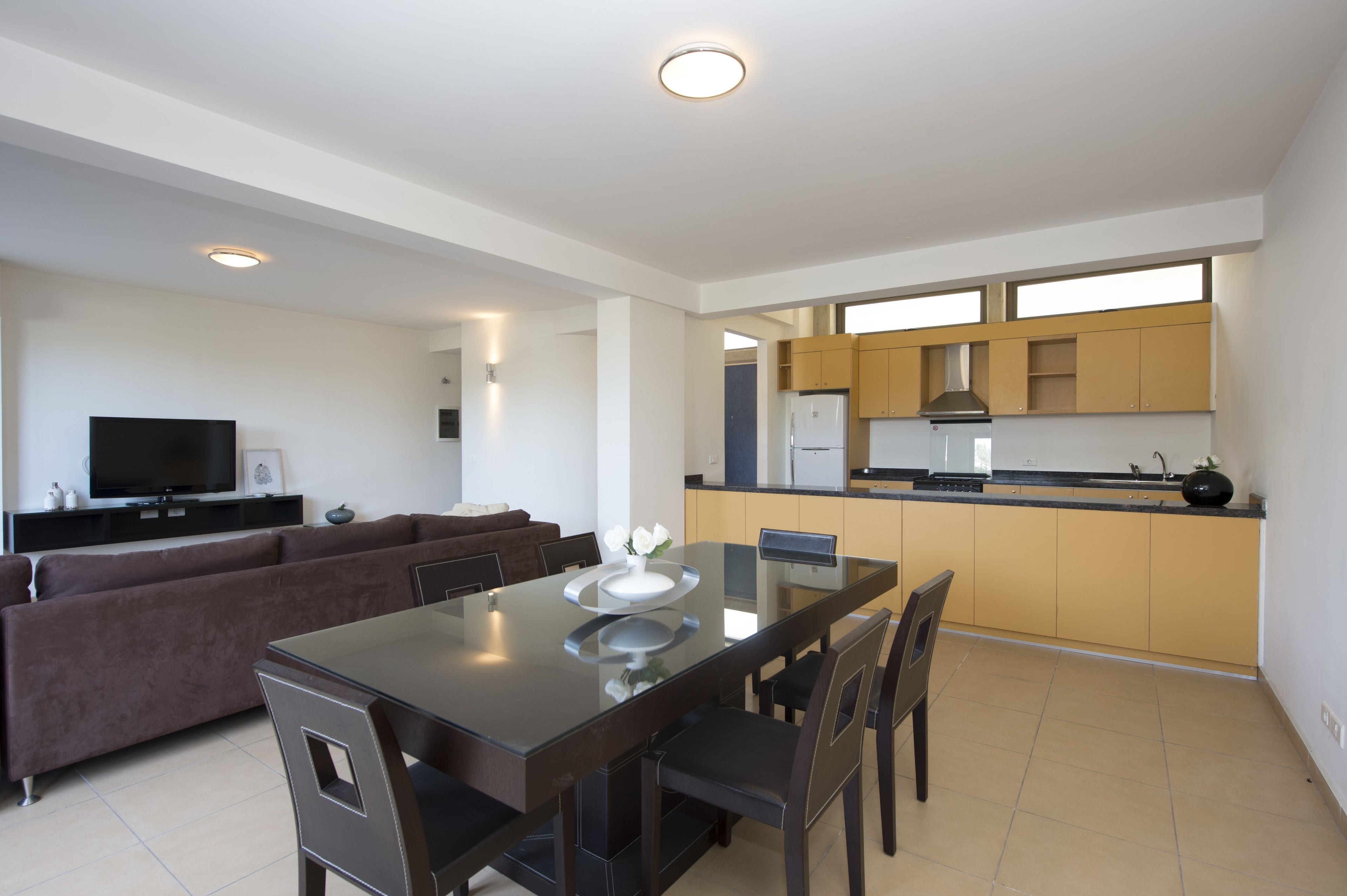 junior duplex, 1 double bed | private kitchen | fridge, microwave, oven, coffee/tea maker