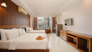 Habitación familiar, vistas a la ciudad