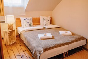 コンフォート コテージ 禁煙 ペットとの宿泊可 | 2 室のベッドルーム、防音設備、アイロン / アイロン台、ベビーベッド