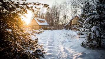 Fassade der Unterkunft